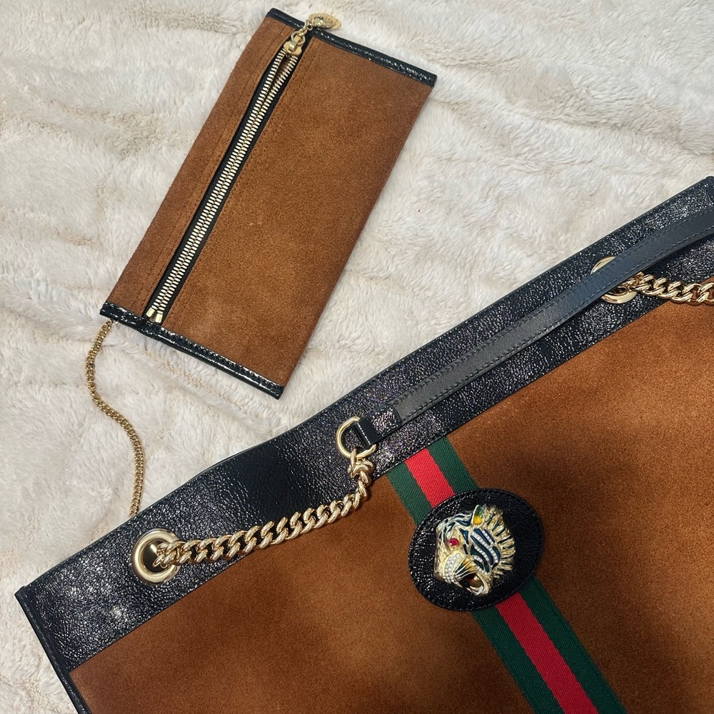 Authentic Gucci Rajah Tote Bag - Picture 6 of 9